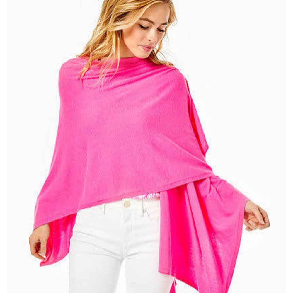 Lily Pulitzer pink wrap